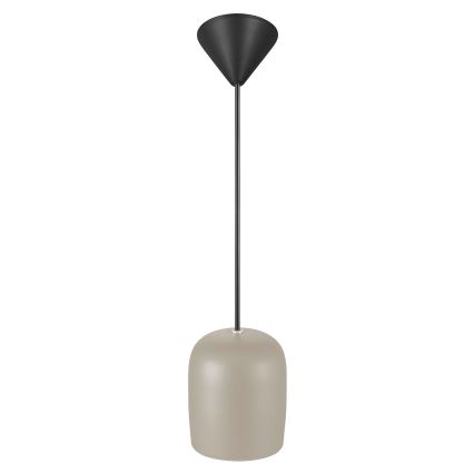Nordlux - Lámpara colgante NOTTI 1xE27/25W/230V gris