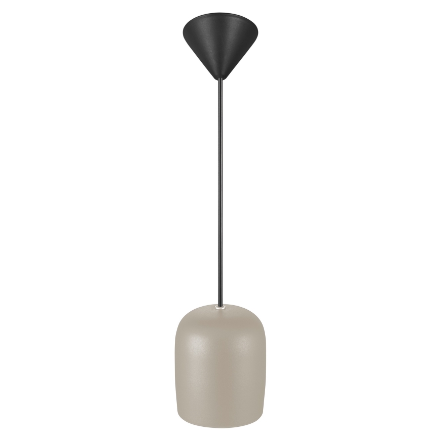 Nordlux - Lámpara colgante NOTTI 1xE27/25W/230V gris