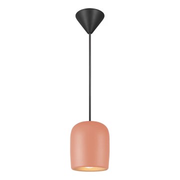 Nordlux - Lámpara colgante NOTTI 1xE27/25W/230V naranja