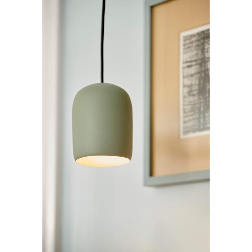 Nordlux - Lámpara colgante NOTTI 1xE27/25W/230V Verde