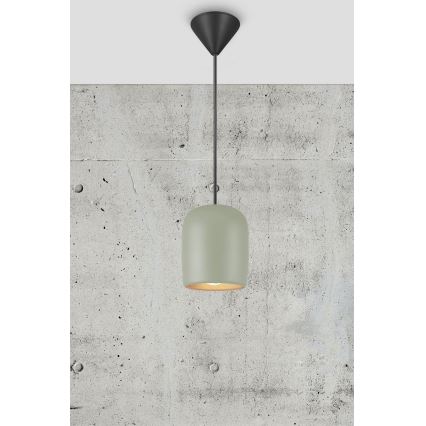 Nordlux - Lámpara colgante NOTTI 1xE27/25W/230V Verde