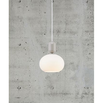 Nordlux - Lámpara colgante NOTTI 1xE27/40W/230V gris