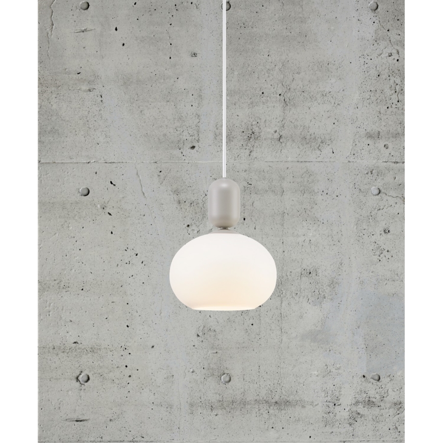 Nordlux - Lámpara colgante NOTTI 1xE27/40W/230V gris