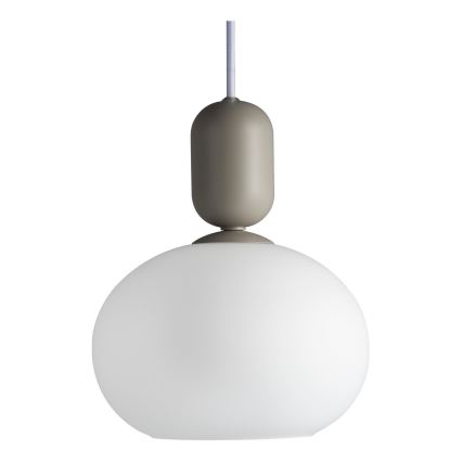 Nordlux - Lámpara colgante NOTTI 1xE27/40W/230V gris