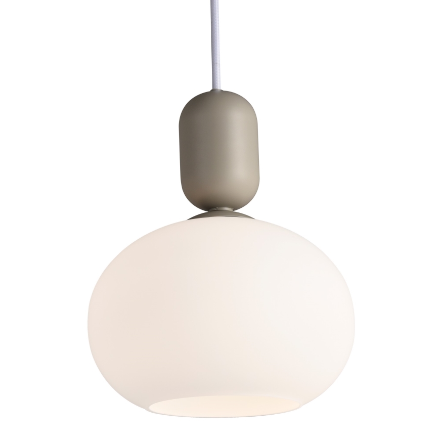 Nordlux - Lámpara colgante NOTTI 1xE27/40W/230V gris
