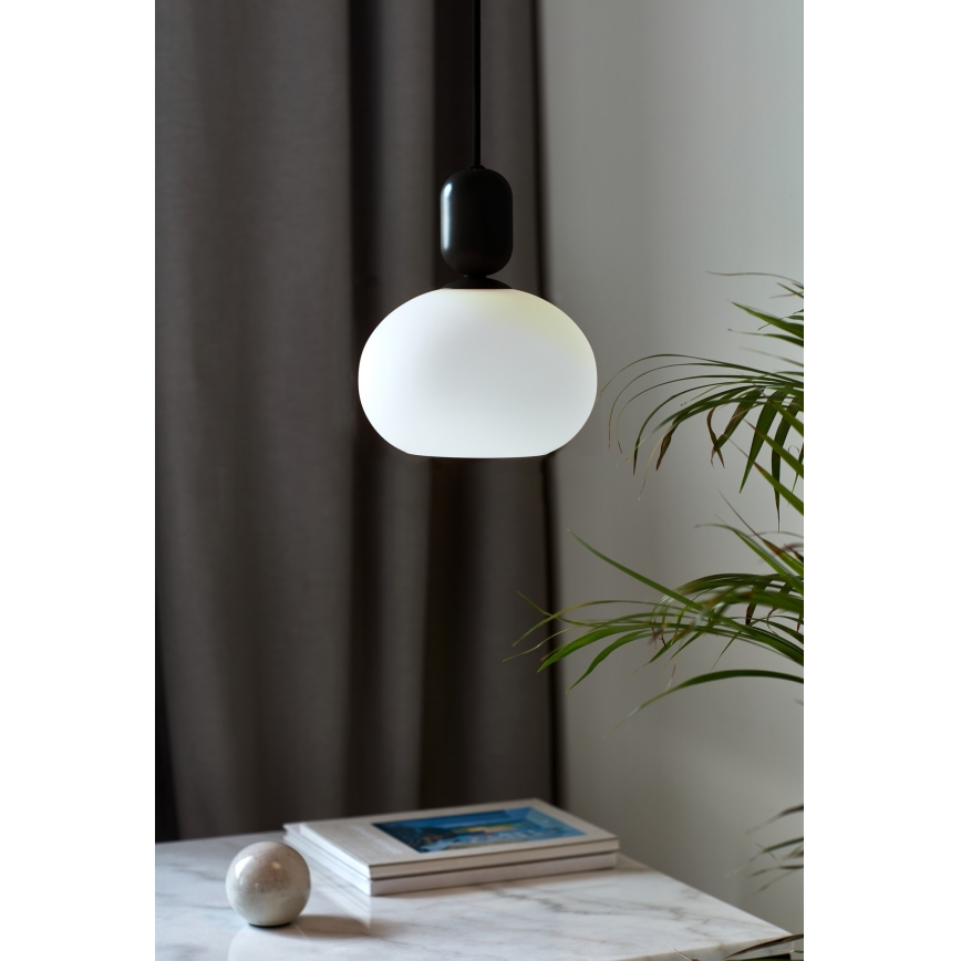 Nordlux - Lámpara colgante NOTTI 1xE27/40W/230V negro