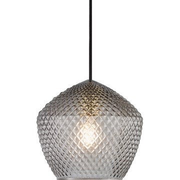 Nordlux - Lámpara colgante ORBIFORM 1xE27/40W/230V negro/gris