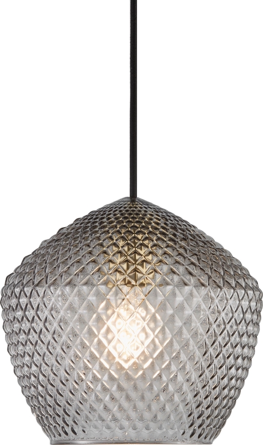Nordlux - Lámpara colgante ORBIFORM 1xE27/40W/230V negro/gris