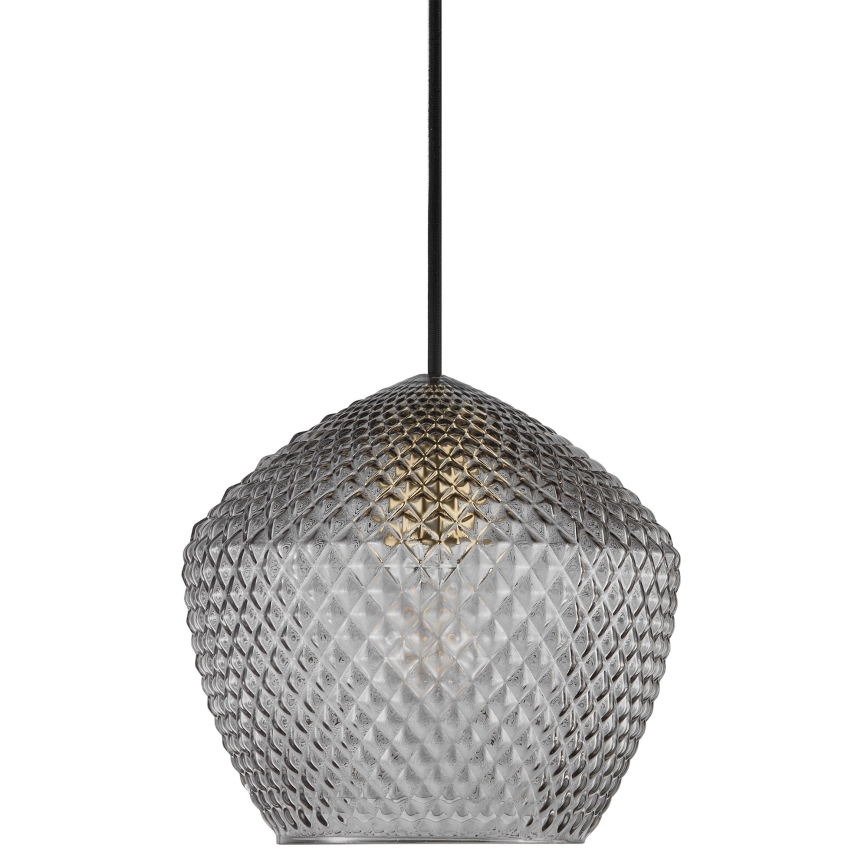 Nordlux - Lámpara colgante ORBIFORM 1xE27/40W/230V negro/gris