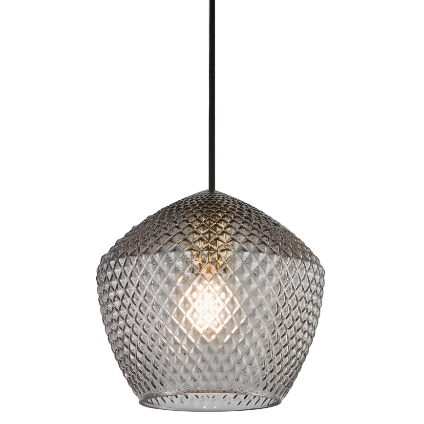 Nordlux - Lámpara colgante ORBIFORM 1xE27/40W/230V negro/gris