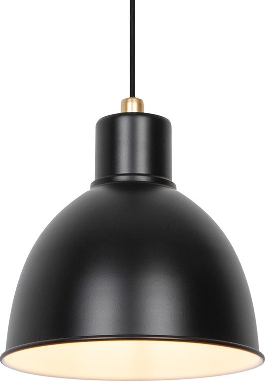 Nordlux - Lámpara colgante POP 1xE27/40W/230V negro/dorado