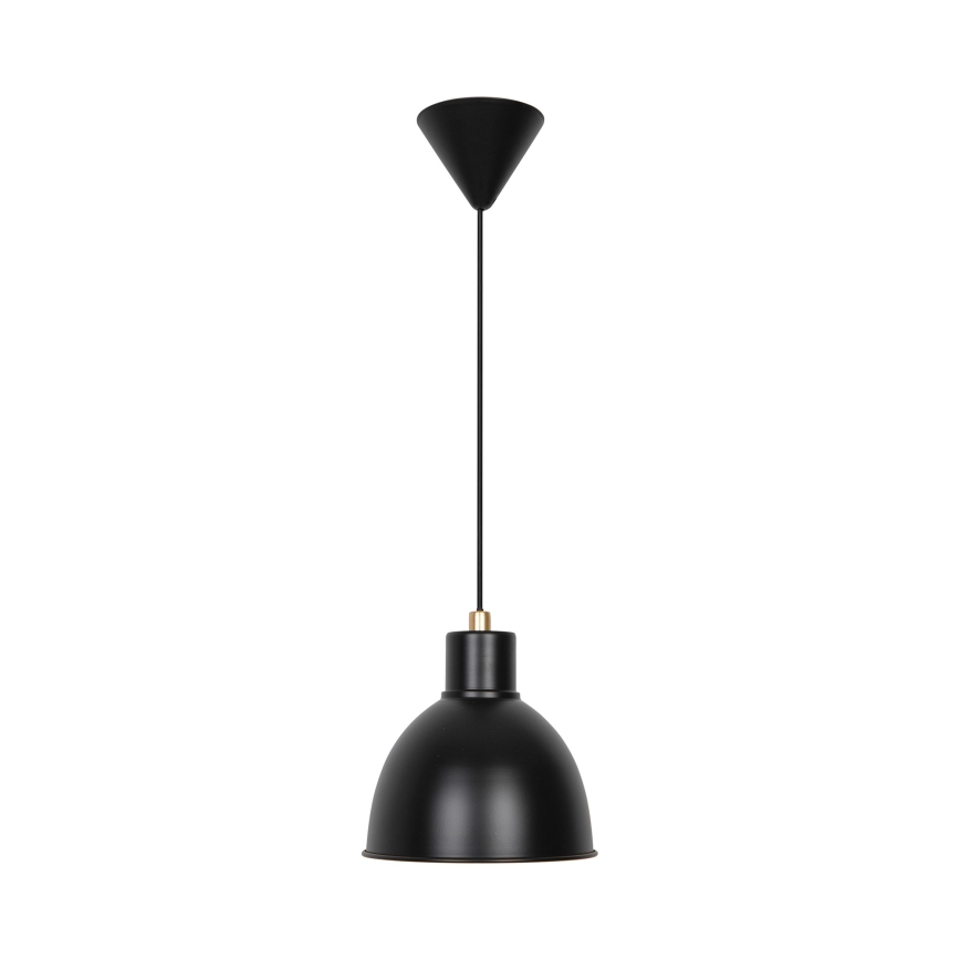 Nordlux - Lámpara colgante POP 1xE27/40W/230V negro/dorado