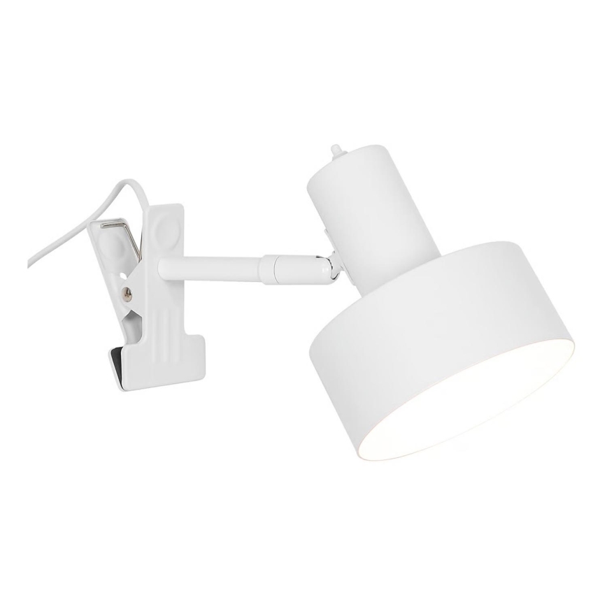 Nordlux - Lámpara con clip MATIS 1xE27/15W/230V blanco