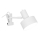 Nordlux - Lámpara con clip MATIS 1xE27/15W/230V blanco