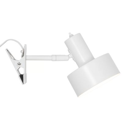 Nordlux - Lámpara con clip MATIS 1xE27/15W/230V blanco