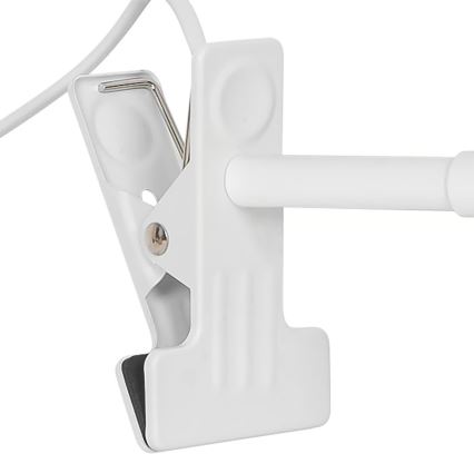 Nordlux - Lámpara con clip MATIS 1xE27/15W/230V blanco
