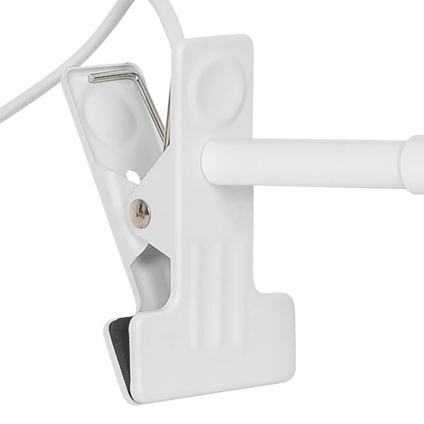 Nordlux - Lámpara con clip MATIS 1xE27/15W/230V blanco