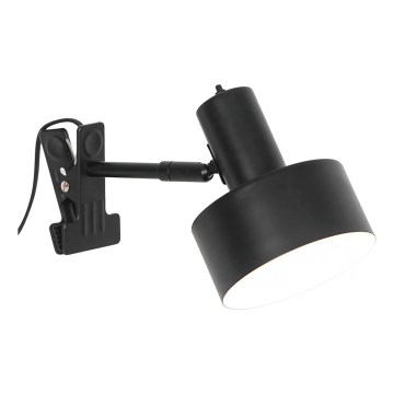 Nordlux - Lámpara con clip MATIS 1xE27/15W/230V negro
