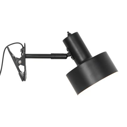 Nordlux - Lámpara con clip MATIS 1xE27/15W/230V negro