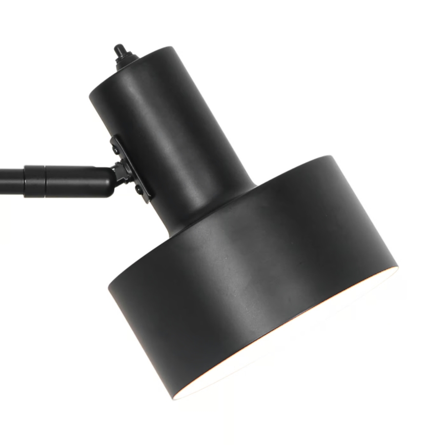 Nordlux - Lámpara con clip MATIS 1xE27/15W/230V negro