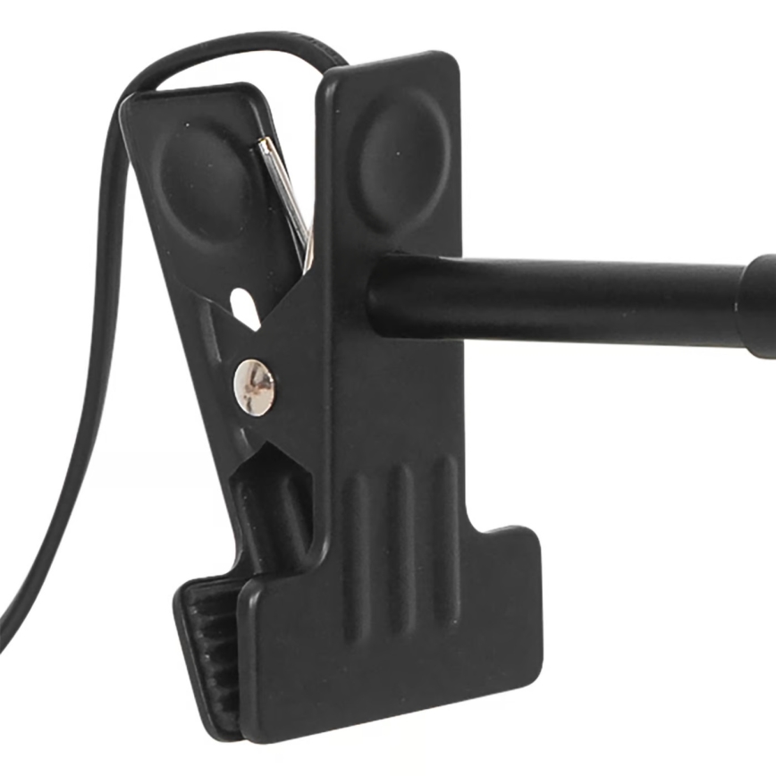 Nordlux - Lámpara con clip MATIS 1xE27/15W/230V negro