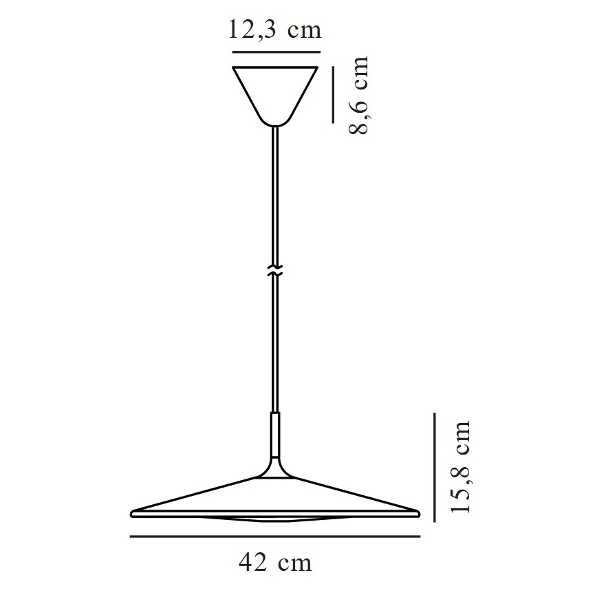 Nordlux - Lámpara de araña LED regulable BALANCE LED/230V 2700K negro