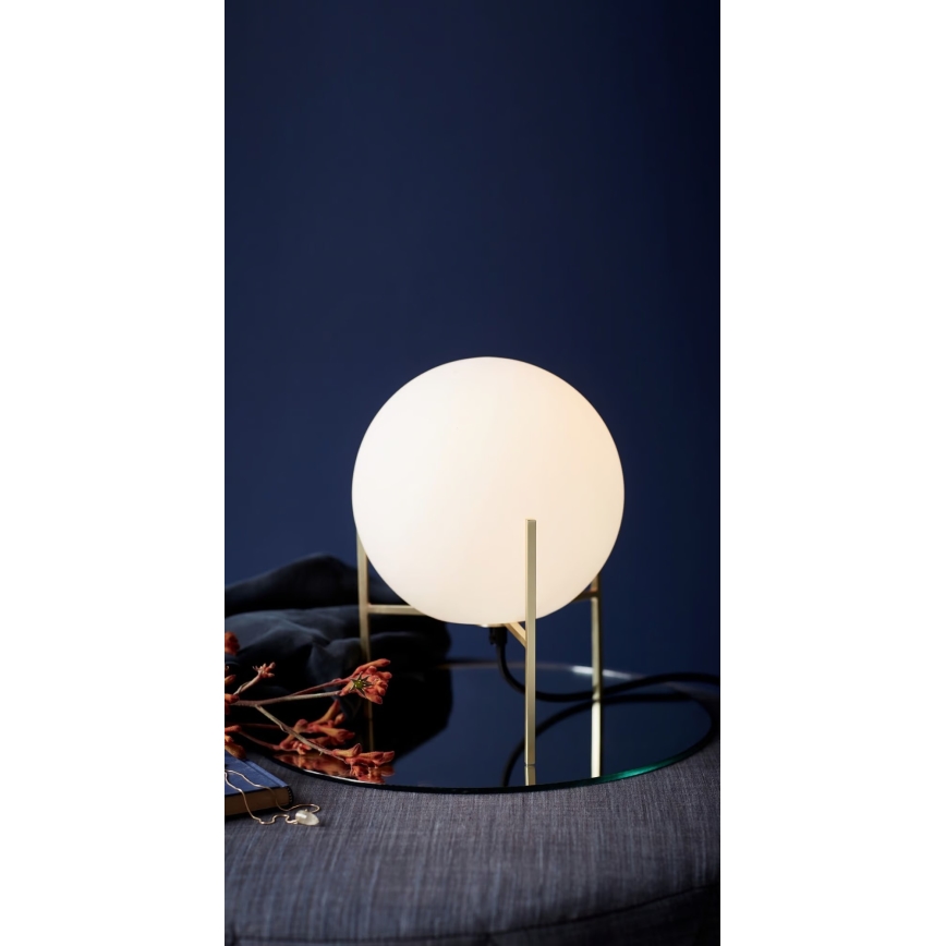 Nordlux - Lámpara de mesa ALTON 1xE14/15W/230V dorado