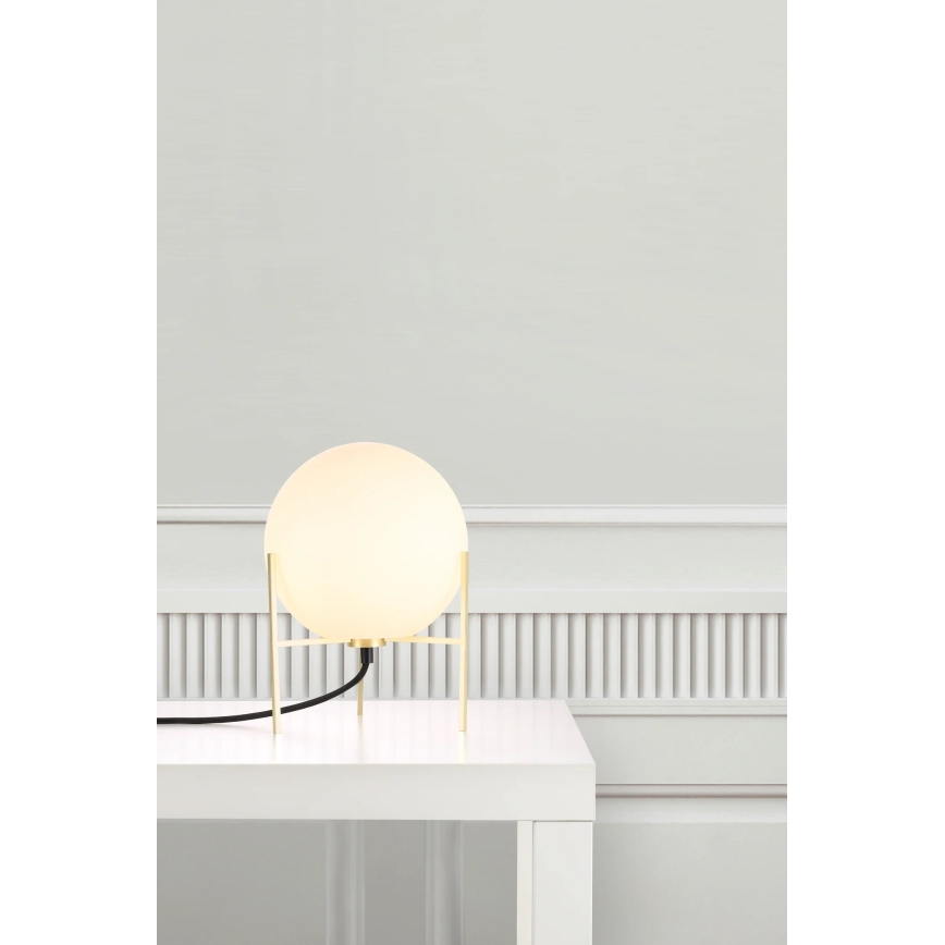 Nordlux - Lámpara de mesa ALTON 1xE14/15W/230V dorado
