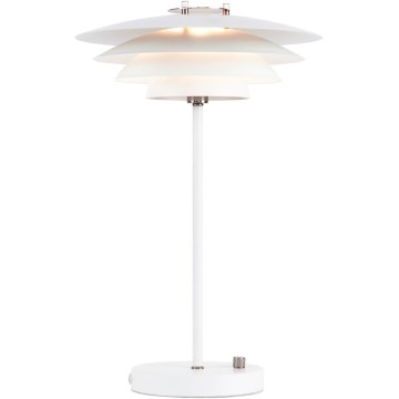 Nordlux - Lámpara de mesa BRETAGNE 1xG9/25W/230V blanco