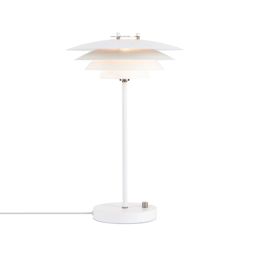 Nordlux - Lámpara de mesa BRETAGNE 1xG9/25W/230V blanco
