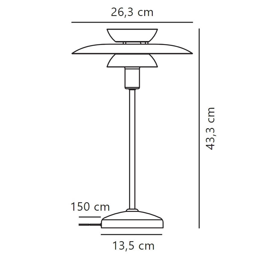 Nordlux - Lámpara de mesa CARMEN 1xE14/25W/230V negro