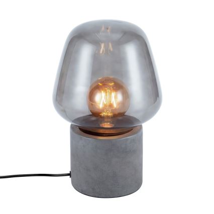 Nordlux - Lámpara de mesa CHRISTINA 1xE27/25W/230V concreto/gris