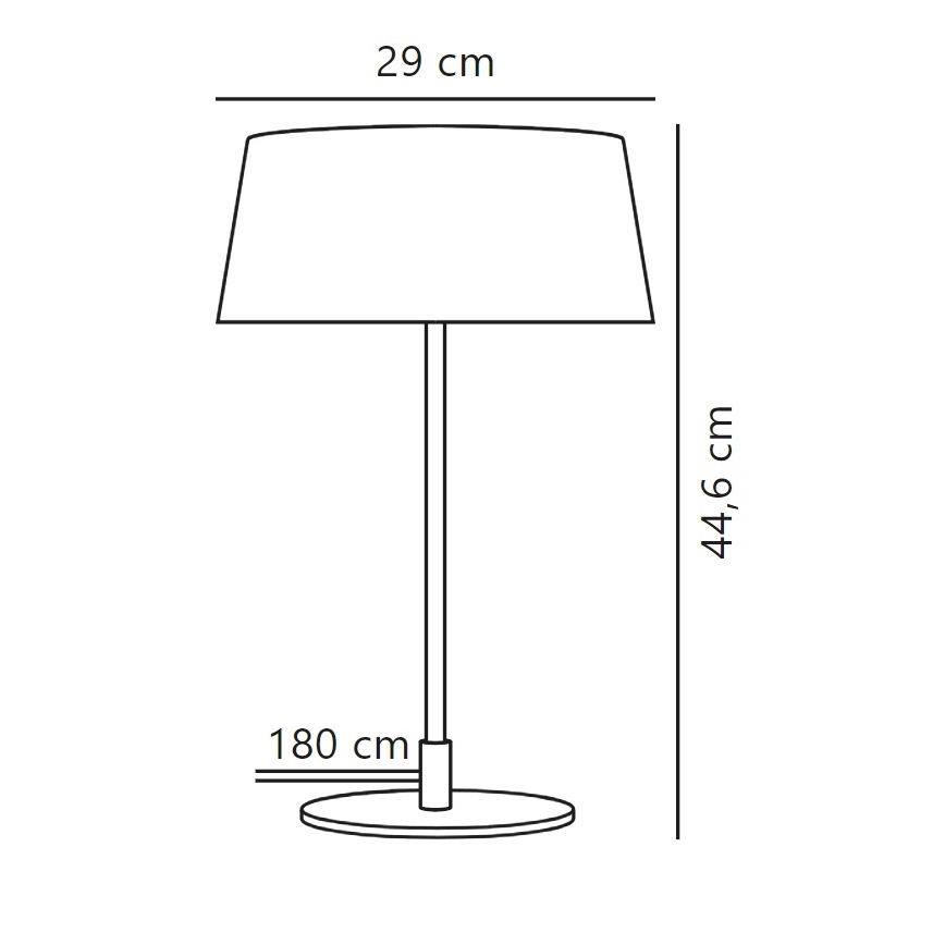 Nordlux - Lámpara de mesa CLASI 3xE14/10W/230V