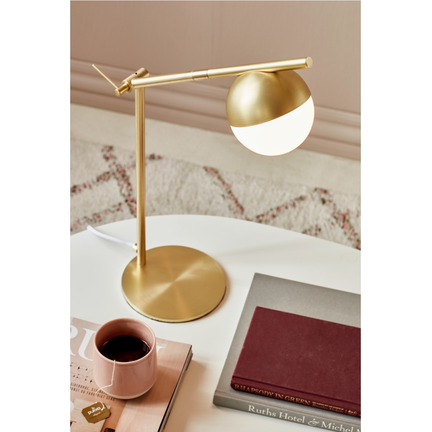 Nordlux - Lámpara de mesa CONTINA 1xG9/5W/230V latón