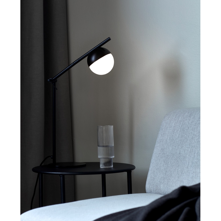 Nordlux - Lámpara de mesa CONTINA 1xG9/5W/230V negro