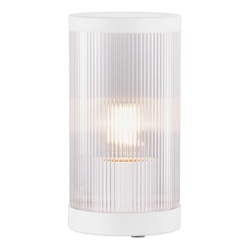 Nordlux - Lámpara de mesa de exterior COUPAR 1xE27/25W/230V IP54 blanco