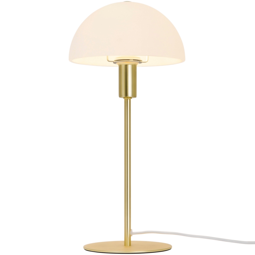 Nordlux - Lámpara de mesa ELLEN 1xE14/40W/230V dorado/blanco