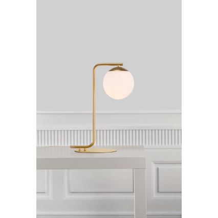 Nordlux - Lámpara de mesa GRANT 1xE14/40W/230V dorado
