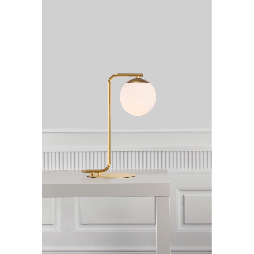 Nordlux - Lámpara de mesa GRANT 1xE14/40W/230V dorado