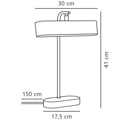 Nordlux - Lámpara de mesa MERLIN 2xG9/5W/230V negro