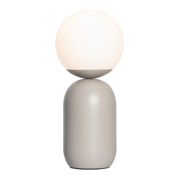 Nordlux - Lámpara de mesa NOTTI 1xE14/25W/230V gris