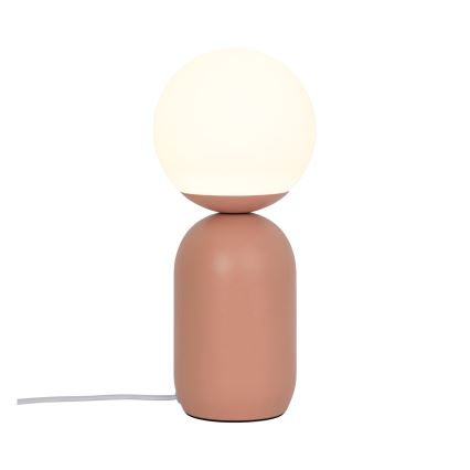 Nordlux - Lámpara de mesa NOTTI 1xE14/25W/230V marrón