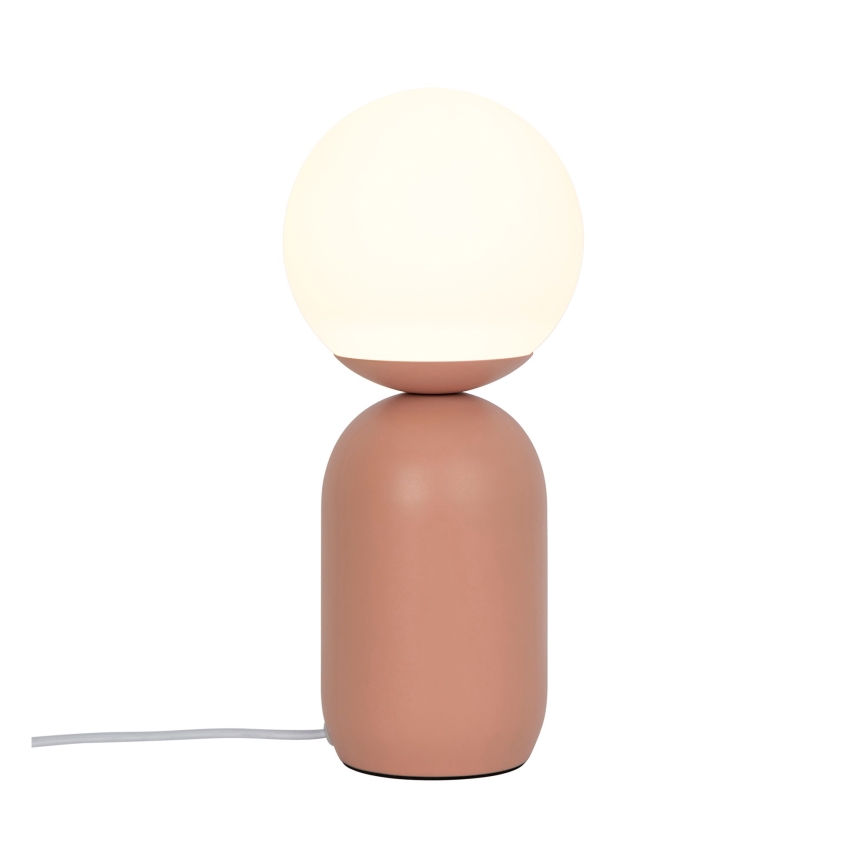 Nordlux - Lámpara de mesa NOTTI 1xE14/25W/230V marrón