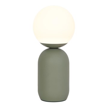 Nordlux - Lámpara de mesa NOTTI 1xE14/25W/230V verde