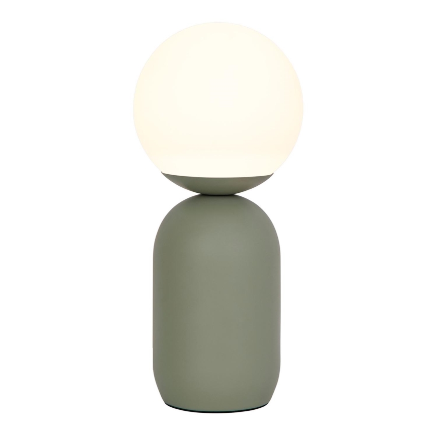 Nordlux - Lámpara de mesa NOTTI 1xE14/25W/230V verde
