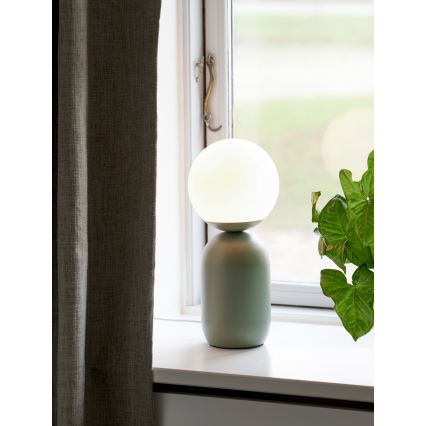Nordlux - Lámpara de mesa NOTTI 1xE14/25W/230V verde
