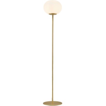 Nordlux - Lámpara de pie ALTON 1xE27/25W/230V dorado