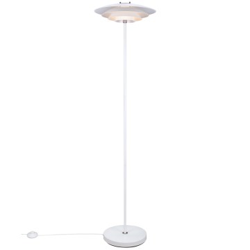 Nordlux - Lámpara de pie BRETAGNE 1xG9/25W/230V blanco