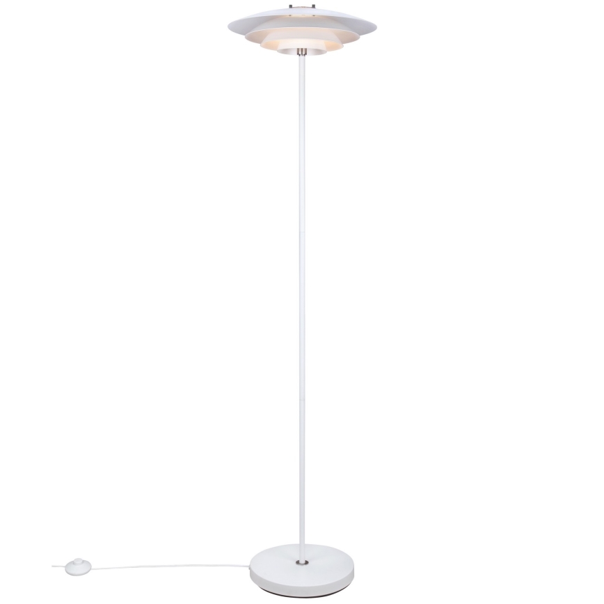 Nordlux - Lámpara de pie BRETAGNE 1xG9/25W/230V blanco