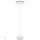 Nordlux - Lámpara de pie BRETAGNE 1xG9/25W/230V blanco